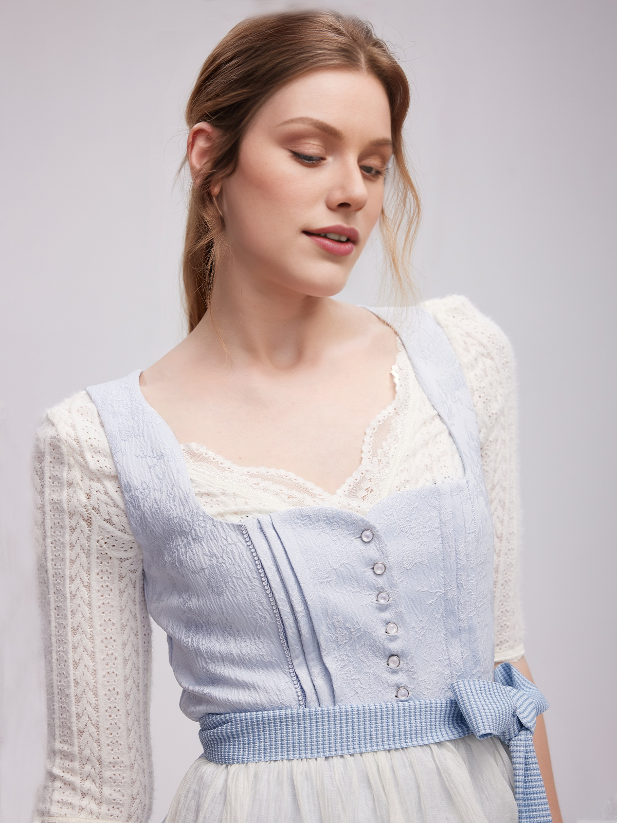 Dirndl in Blau