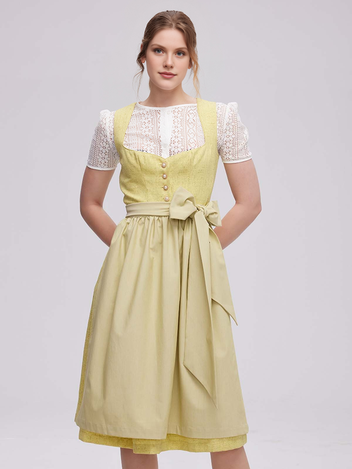Dirndl in Gelb – ein frischer Look für den Sommer