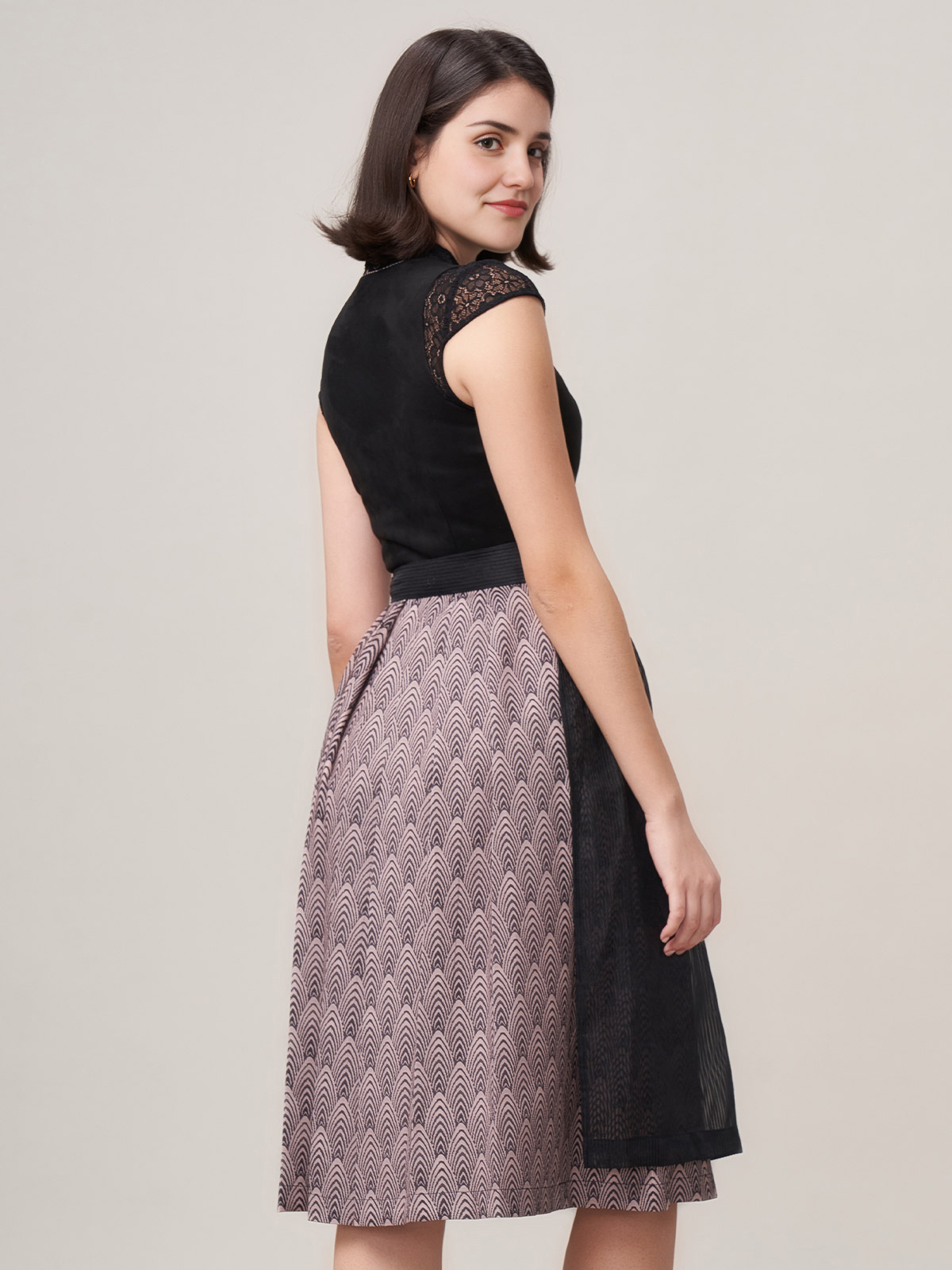 Midi Dirndl Rot