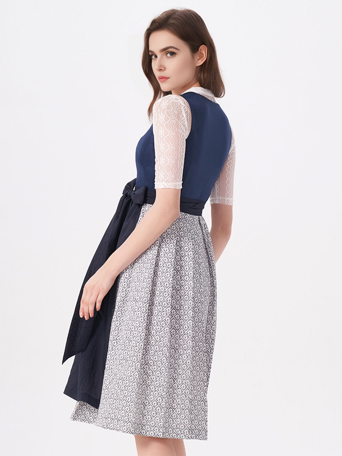 Dirndl in Blau