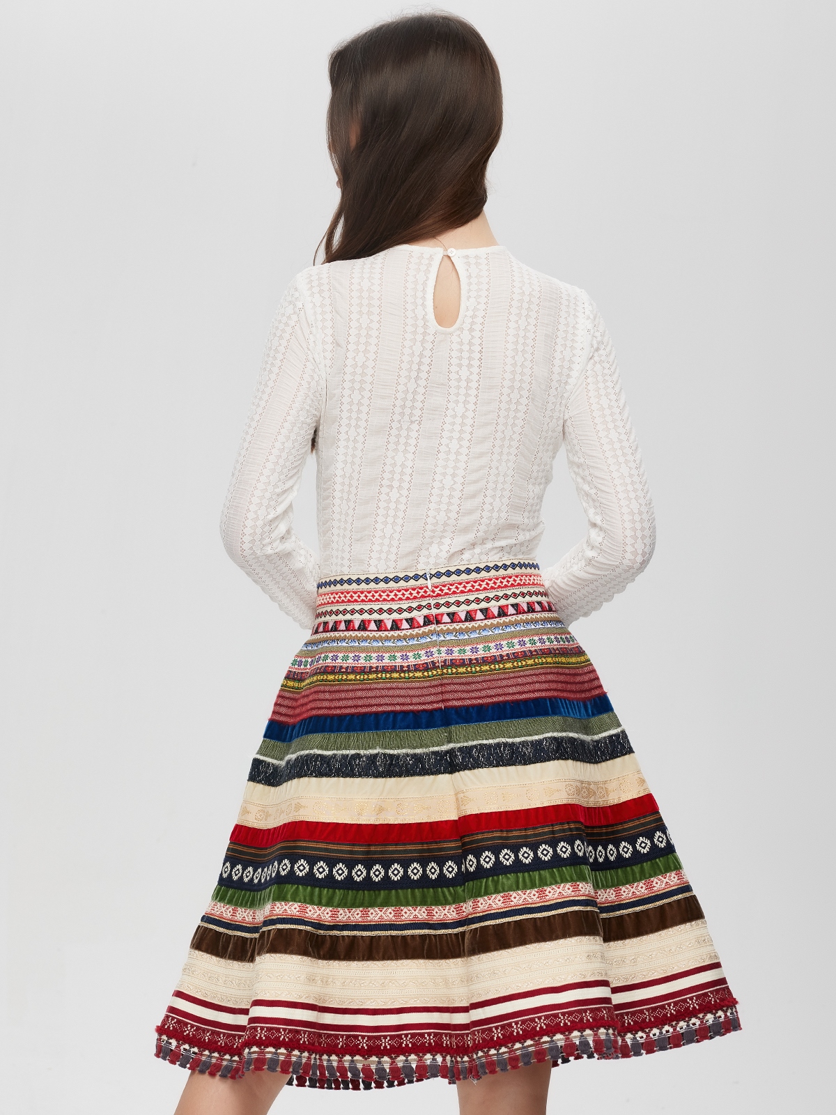 Modernes Dirndl in Rot